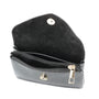 Flora & co Porte-monnaie femme irisé enveloppe noir