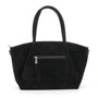 Sac cabas bandoulière femme similicuir noir - vue 5 | Flora & co