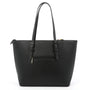 Sac cabas femme cuir synthétique noir - vue 3 | Gallantry