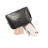 Made in Italy Sac dôme bandoulière femme cuir noir