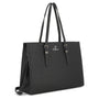 Sac cabas femme similicuir noir - vue 3 | Crocochic