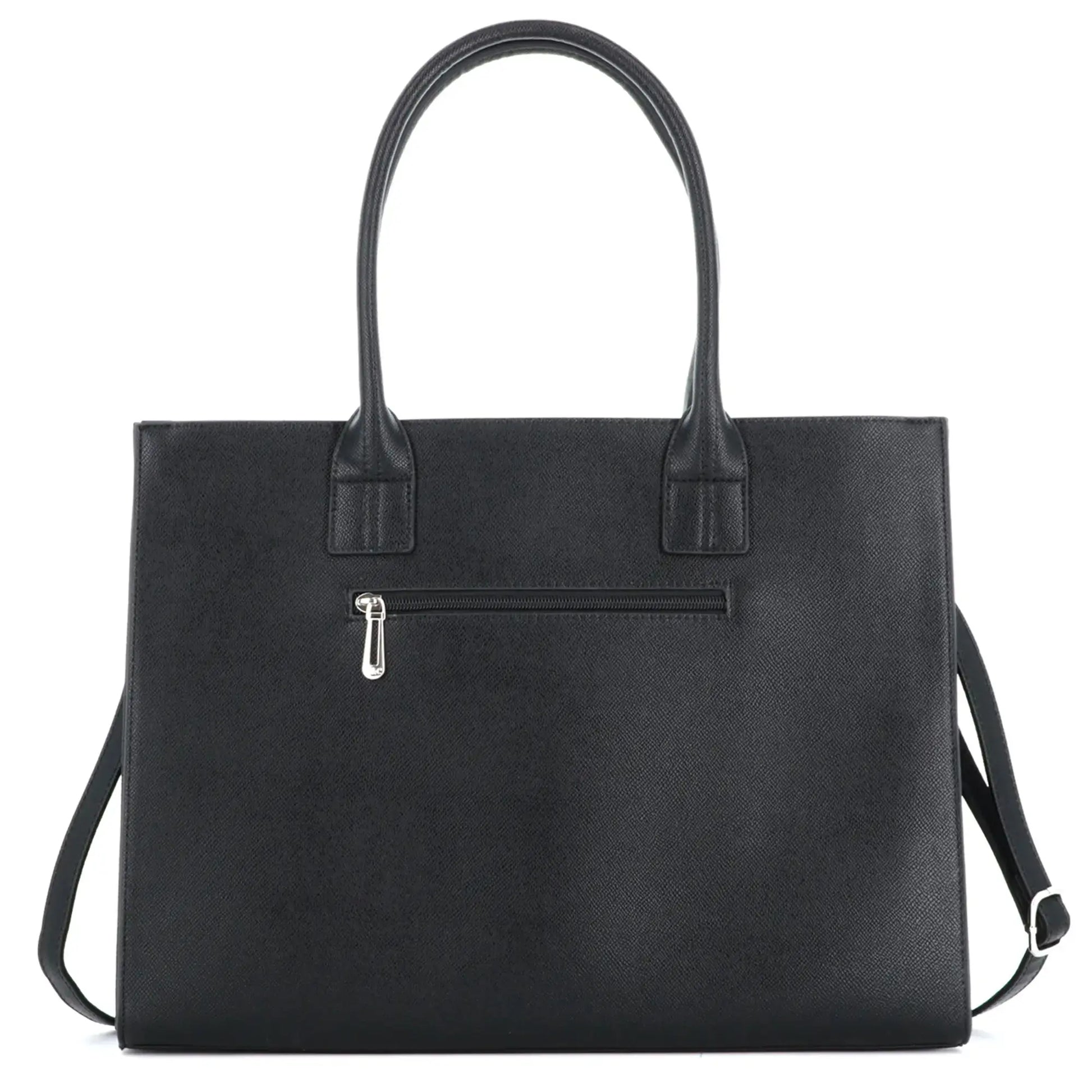 Flora co Sac cabas femme rigide A4 noir Corcochic – Crocochic