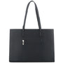 Sac cabas femme similicuir noir - vue 3 | Flora & co