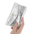 Portefeuille pochette passeport cuir isiré Argent other image 3