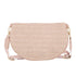 Sac banane paille tressé Rose Flora & co