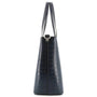Sac cabas femme similicuir bleu - vue 3 | Flora & co