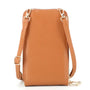 Sac bandoulière pochette téléphone 67 pouces Camel - Crocochic