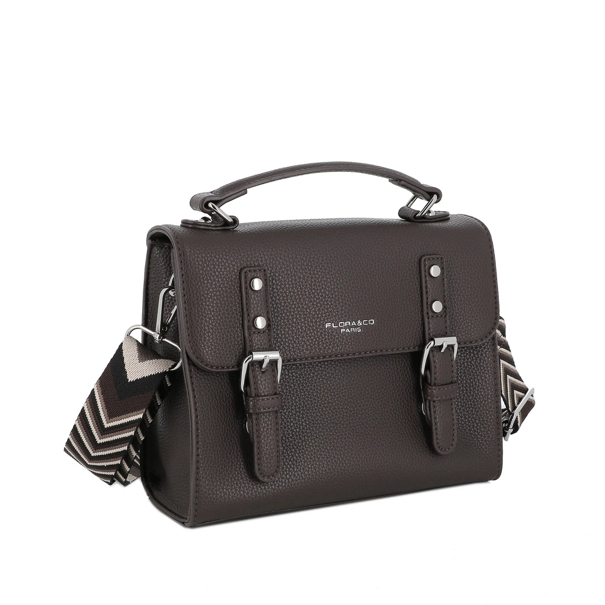 Petit Sac Cartable Deux Chocolat