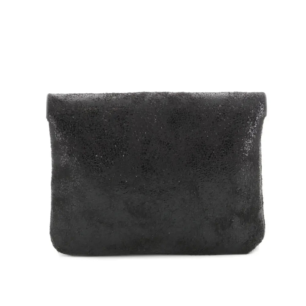 Flora & co Porte-monnaie femme court suède irisé