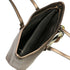 Flora & co Sac cabas femme pompon foulard léger marron métal