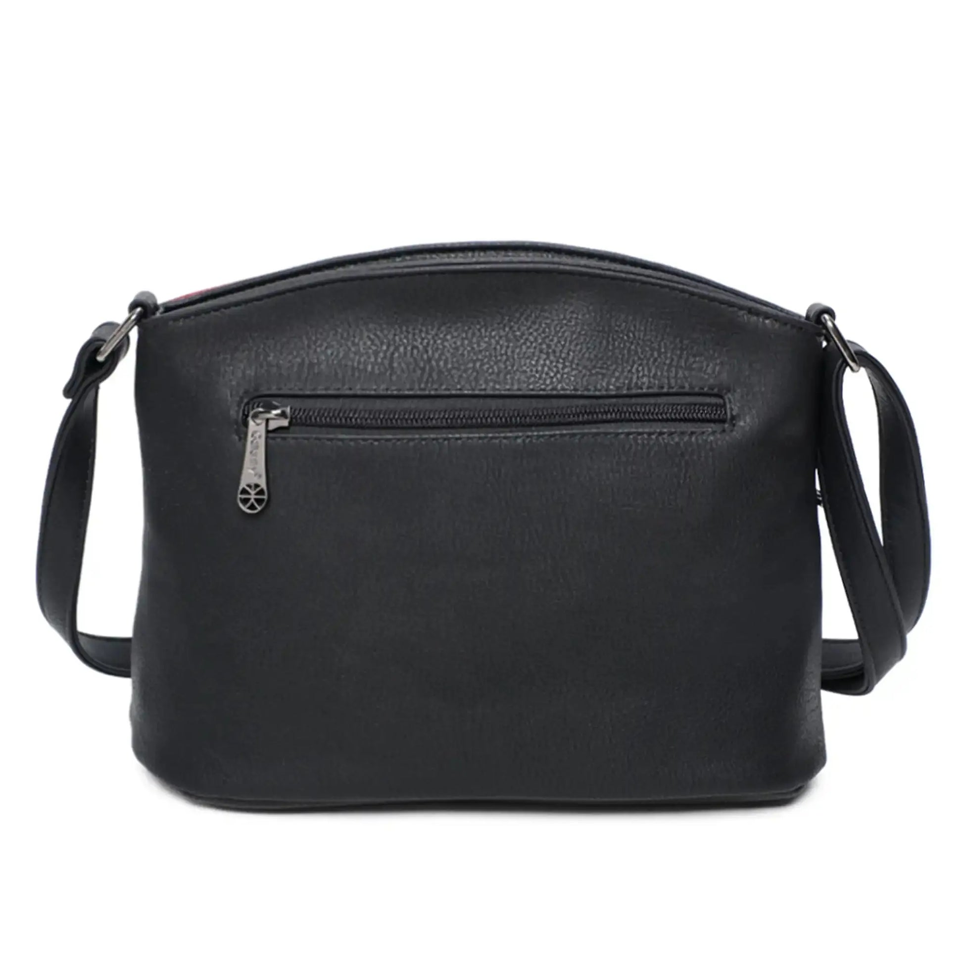Gallantry Sac bandoulière femme multicolore grainé noir