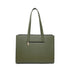 Gallantry Sac cabas femme pompon fourrure a4 vert