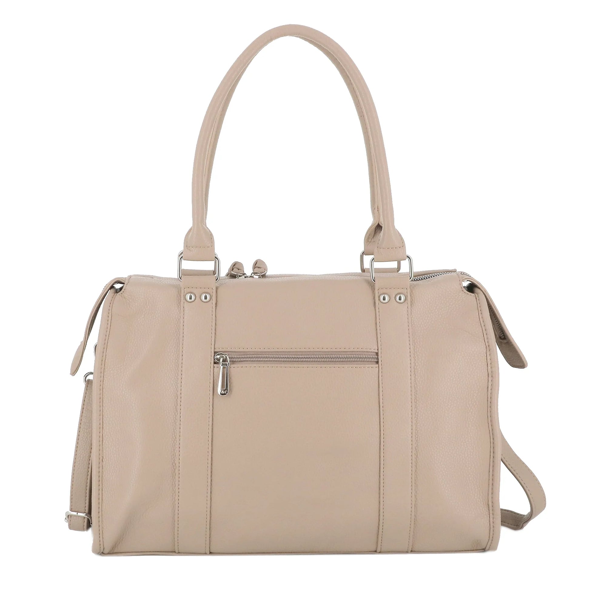 Sac cabas multipoches femme L Beige Taupe other image 3