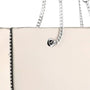 Sac cabas femme similicuir beige - vue 4 | Crocochic