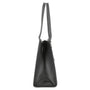 Sac cabas femme simili cuir noir - vue 3 | Crocochic