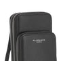 Sac bandoulière téléphone 6.7 Pouces femme noir Flora & co