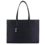 Sac cabas femme cuir synthétique bleu - vue 3 | Flora & co