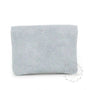 Vue 2 du Porte-Monnaie Cuir Suédé Grainé 041C Bleu Clair par Made in Italy.