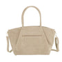 Sac à main bandoulière suédé Beige - Crocochic