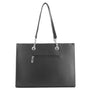 Sac cabas femme similicuir noir - vue 3 | Flora & co