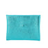 Porte-monnaie cuir irisé femme ultra fin Cyan - Crocochic