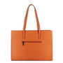 Sac cabas femme simili cuir camel - vue 3 | Crocochic