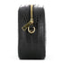 Made in Italy Sac bandoulière cuir femme camera bag noir