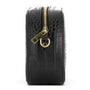 Made in Italy Sac bandoulière cuir femme camera bag noir