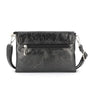 Flora & co Sac bandoulière pochette femme irisé noir