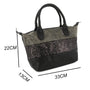 Gallantry Sac à main femme paillette multicolore noir