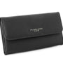 Flora & co Portefeuille chéquier femme tout en un noir