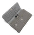 Flora & co Portefeuille chéquier femme tout en un gris