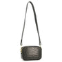 Made in Italy Sac bandoulière cuir femme camera bag noir