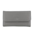 Flora & co Portefeuille chéquier femme tout en un gris