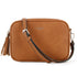 Flora & co Sac caméra bandoulière femme léger camel