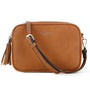 Flora & co Sac caméra bandoulière femme léger camel