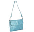 Flora & co Sac bandoulière pochette femme irisé bleu canard