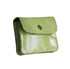 Made in Italy Porte-monnaie femme cuir daim irisé 044 vert