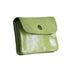 Vue 2 du Porte-monnaie femme cuir daim irisé 044 vert par Made in Italy.