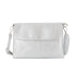 Flora & co Sac bandoulière pochette femme irisé argent