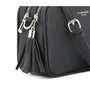 Flora & co Sac caméra bandoulière femme léger noir