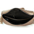 Flora & co Sac banane bandoulière femme irisé marron métal