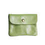 Vue princ. du Porte-monnaie femme cuir daim irisé 044 vert par Made in Italy.