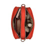 Flora & co Sac caméra bandoulière femme léger rouge foncé