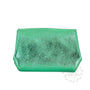 Vue 3 du Porte-monnaie cuir souple irisé 04 Vert Herbe par Made in Italy.