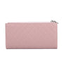 Gallantry Portefeuille long femme tri-pli matelassé vieux rose