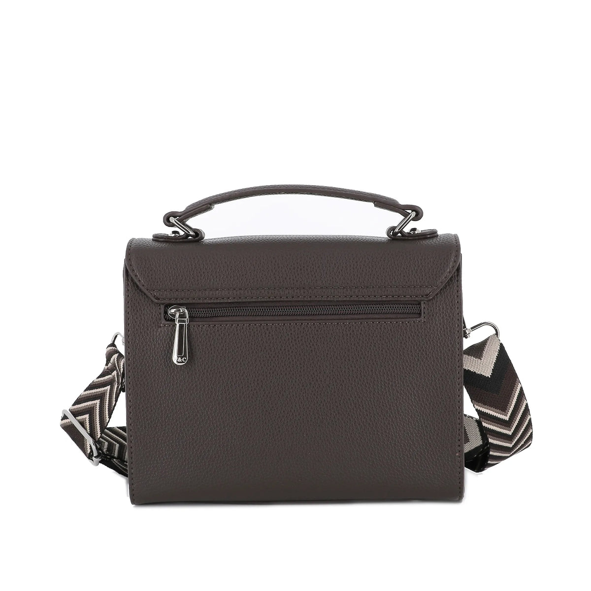 Petit Sac Cartable Deux Chocolat