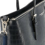 Sac cabas femme similicuir noir - vue 4 | Flora & co