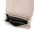Sac cartable bandoulière femme broderie beige - Crocochic