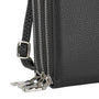 Sac bandoulière téléphone 6.7 Pouces femme noir Flora & co